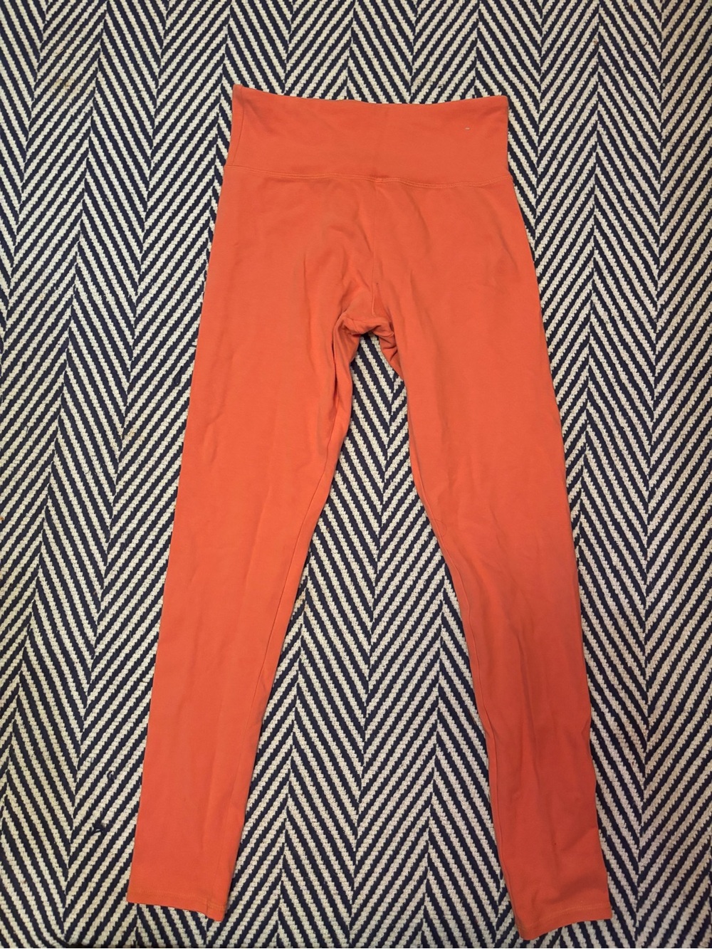 Forever 21 Kids Coral Orange High-Waist Leggings
